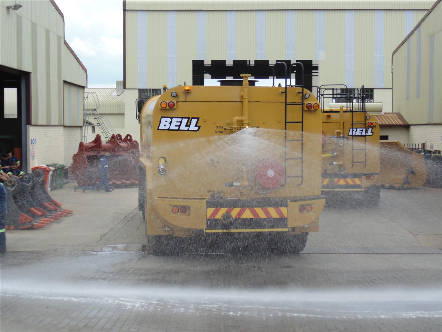 Water tanker body